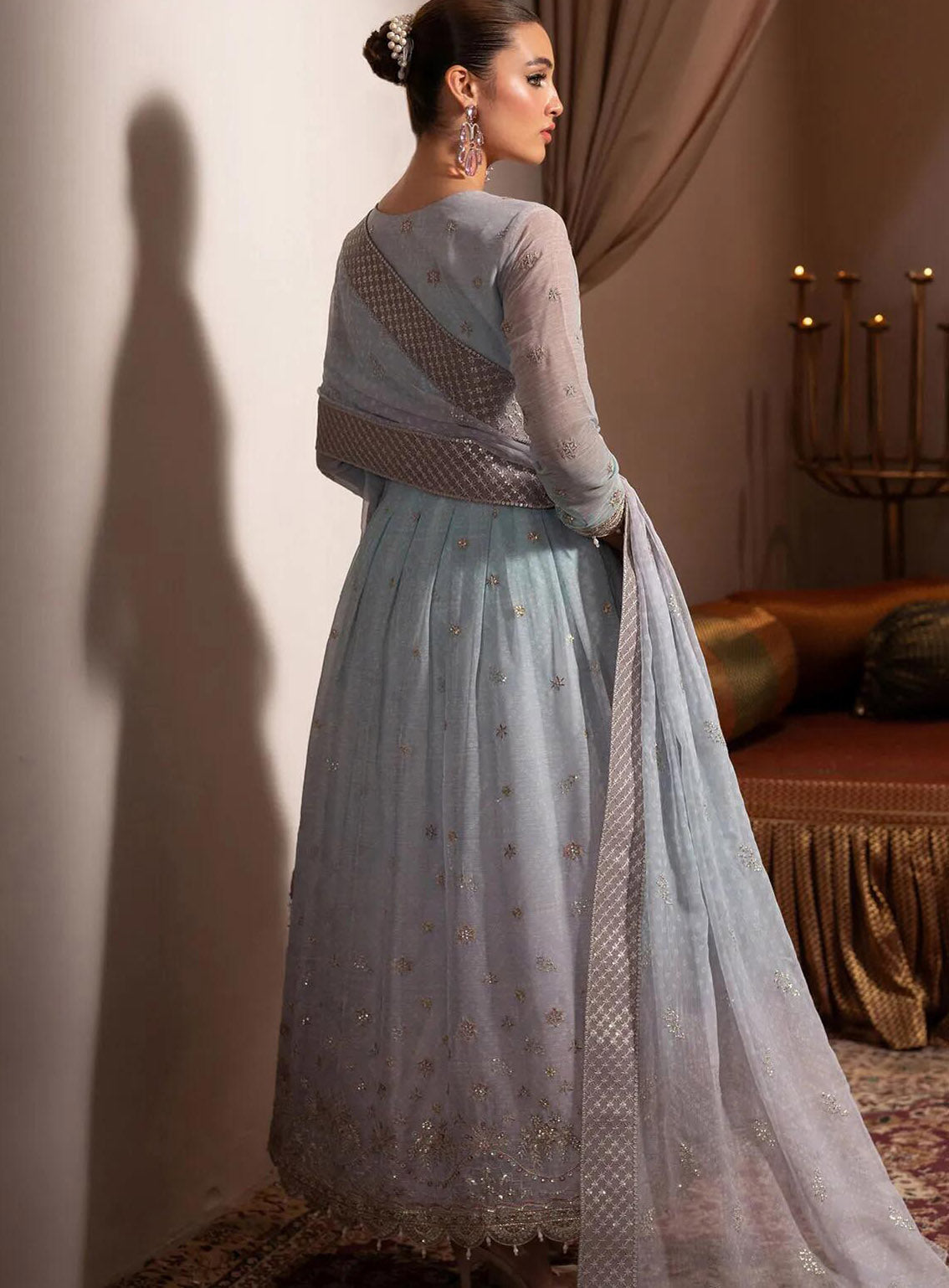 Jhalak By Alizeh Embroidered Chiffon 3 Piece Unstitched Suit AF24JV1 D#01 CHANDNI Jhalak By Alizeh Embroidered Chiffon 3 Piece Unstitched Suit AF24JV1 D#01 CHANDNI