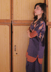 Joolie Prints By Saira Rizwan  Printed Cambric 3 Piece Unstitched Suit SR25JP D-02 CLOUD NINE