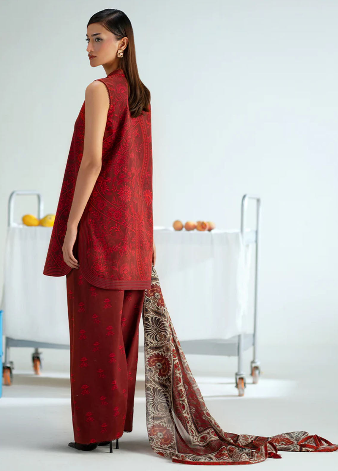 Joolie Prints By Saira Rizwan  Printed Cambric 3 Piece Unstitched Suit SR25JP D-07 MIDNIGHT Joolie Prints By Saira Rizwan  Printed Cambric 3 Piece Unstitched Suit SR25JP D-07 MIDNIGHT