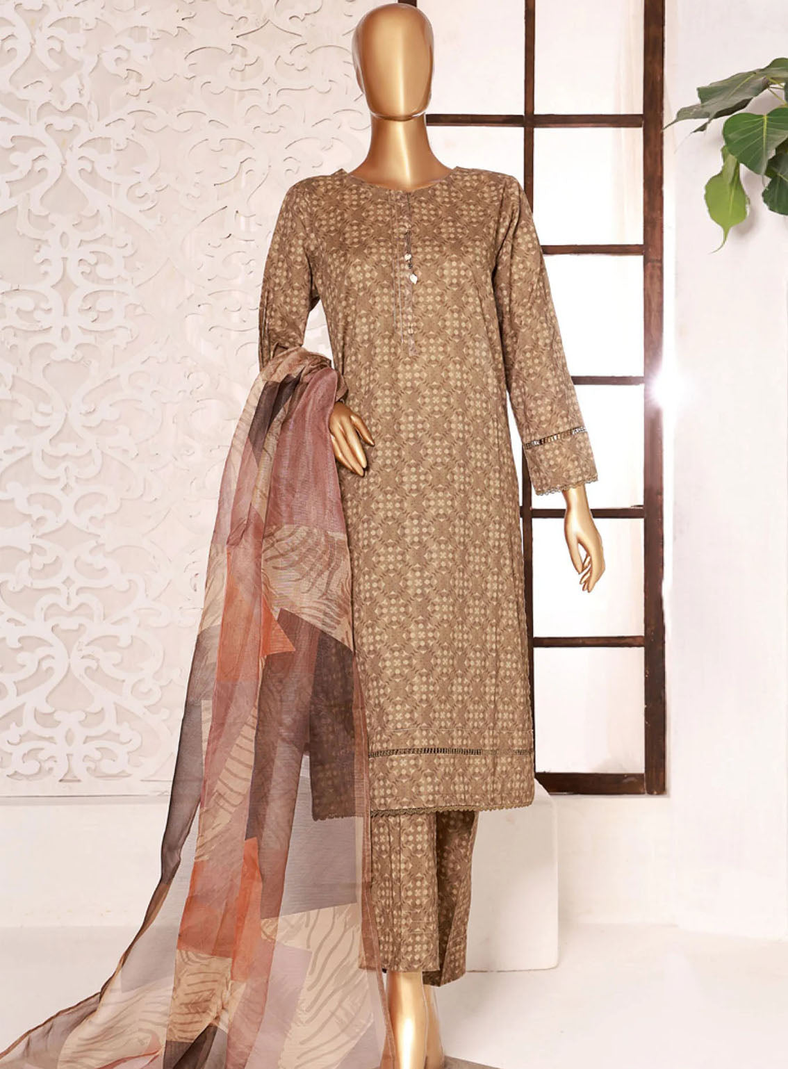 Kaavish By HZ Textile Printed Co-Ords Lawn Stitched Suit - HZ24KPL D-405 Kaavish By HZ Textile Printed Co-Ords Lawn Stitched Suit - HZ24KPL D-405
