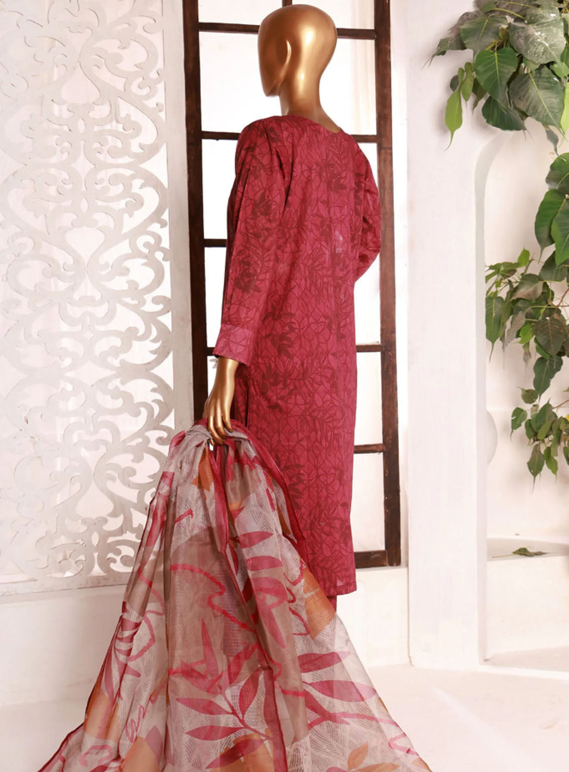 Kaavish By HZ Textile Printed Co-Ords Lawn Stitched Suit - HZ24KPL D-406 Kaavish By HZ Textile Printed Co-Ords Lawn Stitched Suit - HZ24KPL D-406