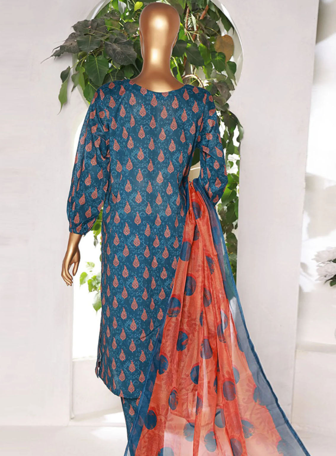 Kaavish By HZ Textile Printed Co-Ords Lawn Stitched Suit - HZ24KPL D-407 Kaavish By HZ Textile Printed Co-Ords Lawn Stitched Suit - HZ24KPL D-407