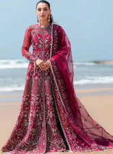 Kamari By Emaan Adeel Embroidered Organza 3 Piece Unstitched Suit EA24KR FLORA