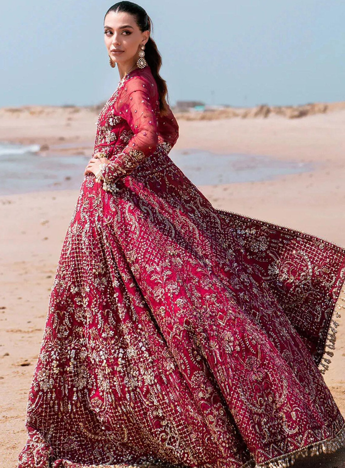 Kamari By Emaan Adeel Embroidered Organza 3 Piece Unstitched Suit EA24KR FLORA Kamari By Emaan Adeel Embroidered Organza 3 Piece Unstitched Suit EA24KR FLORA