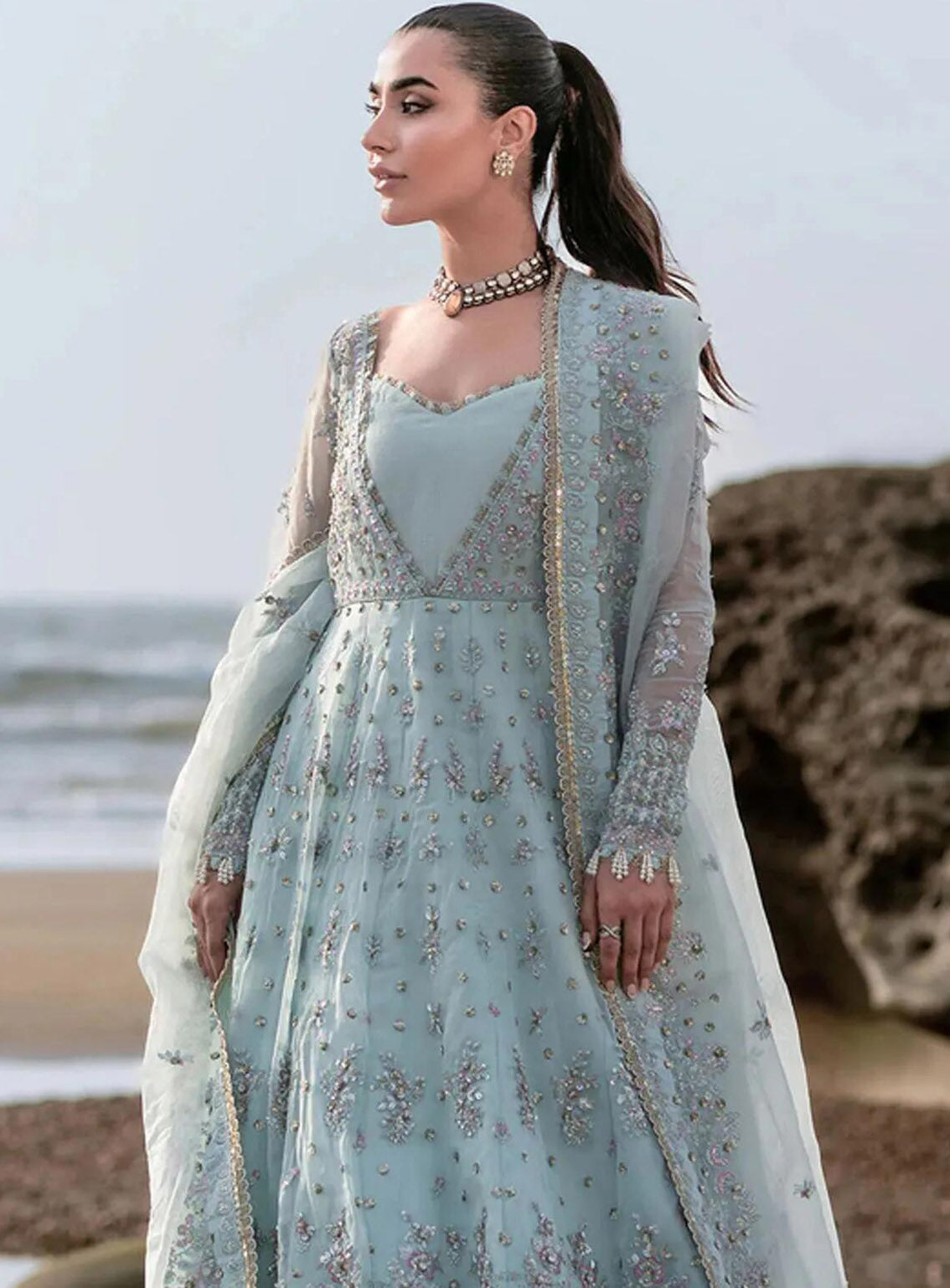 Kamari By Emaan Adeel Embroidered Organza 3 Piece Unstitched Suit EA24KR LUNYA Kamari By Emaan Adeel Embroidered Organza 3 Piece Unstitched Suit EA24KR LUNYA