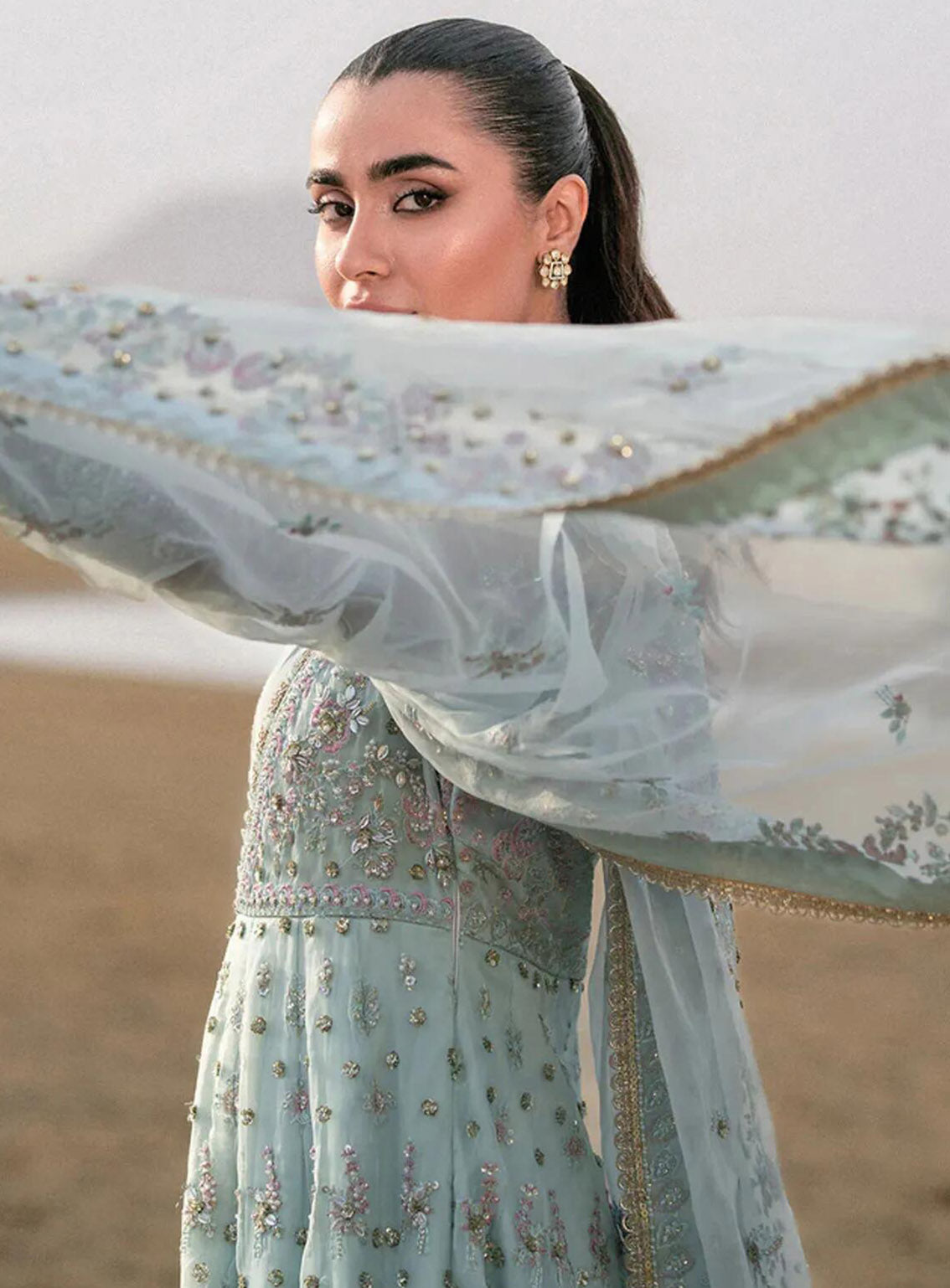 Kamari By Emaan Adeel Embroidered Organza 3 Piece Unstitched Suit EA24KR LUNYA Kamari By Emaan Adeel Embroidered Organza 3 Piece Unstitched Suit EA24KR LUNYA