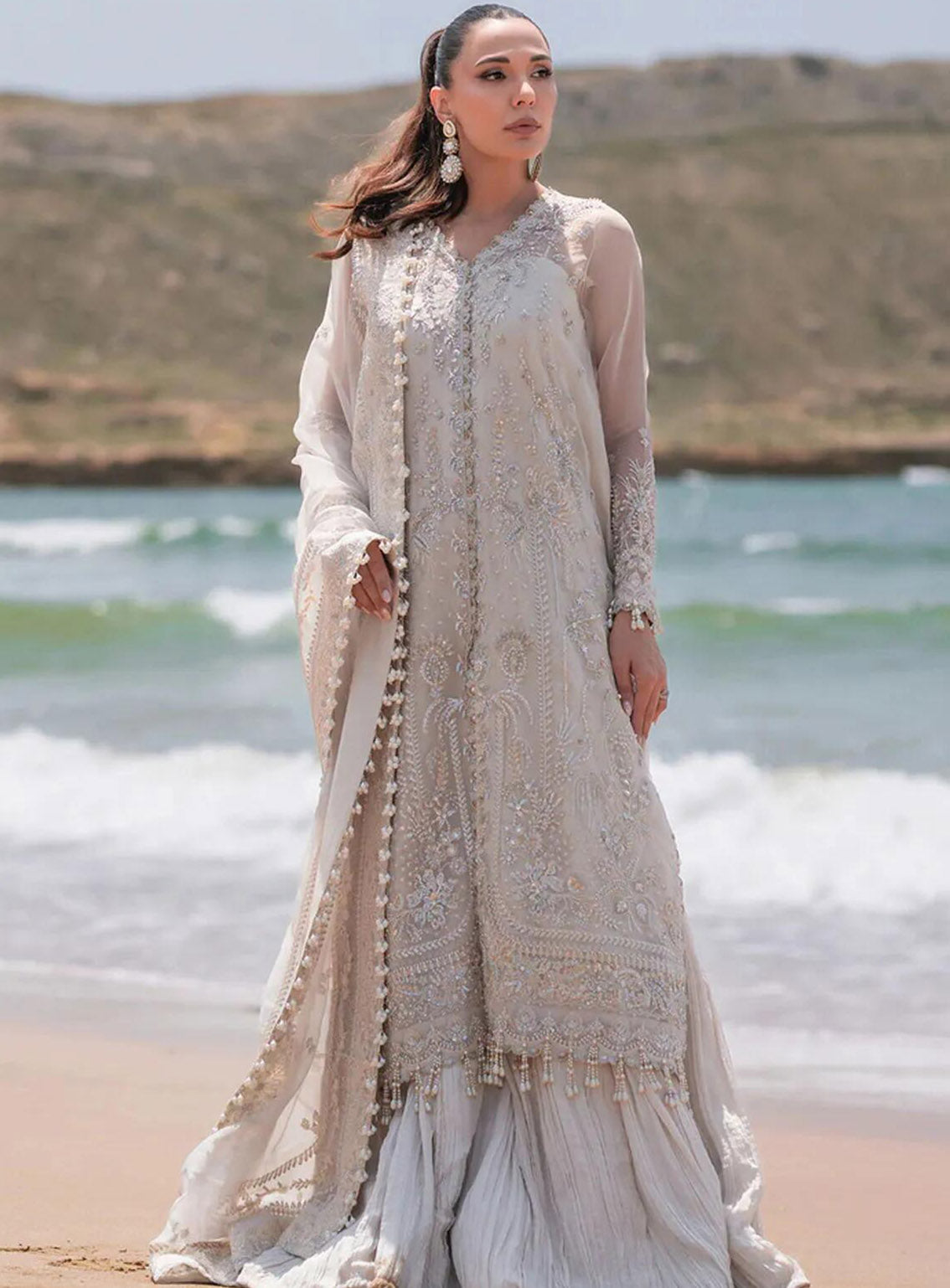 Kamari By Emaan Adeel Embroidered Organza 3 Piece Unstitched Suit EA24KR NOVA Kamari By Emaan Adeel Embroidered Organza 3 Piece Unstitched Suit EA24KR NOVA