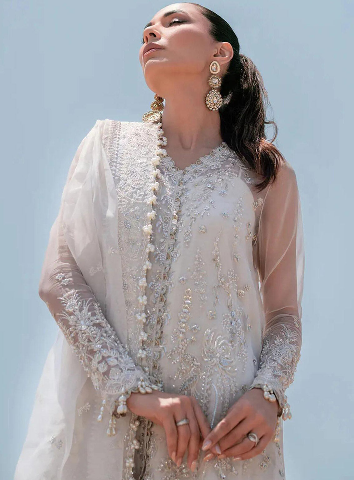 Kamari By Emaan Adeel Embroidered Organza 3 Piece Unstitched Suit EA24KR NOVA Kamari By Emaan Adeel Embroidered Organza 3 Piece Unstitched Suit EA24KR NOVA