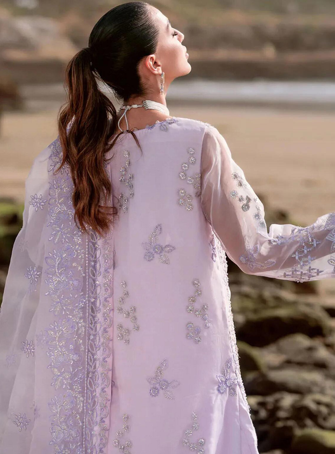 Kamari By Emaan Adeel Embroidered Organza 3 Piece Unstitched Suit EA24KR SELINA Kamari By Emaan Adeel Embroidered Organza 3 Piece Unstitched Suit EA24KR SELINA