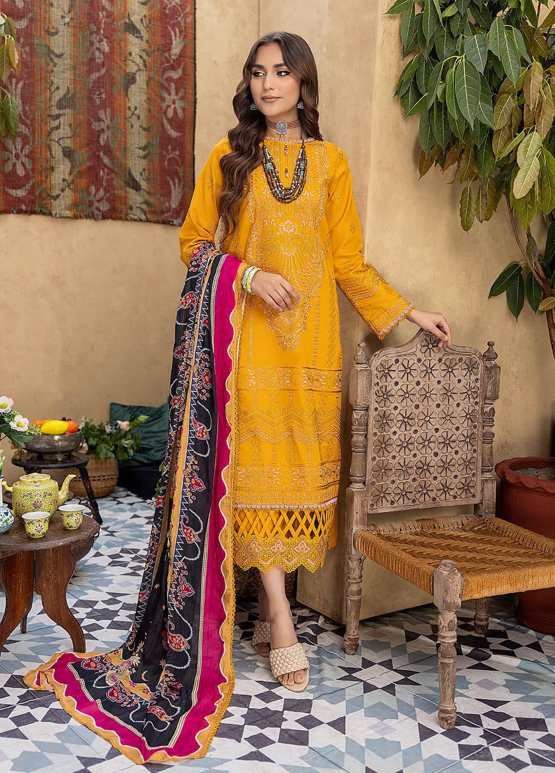 Kastoori By Awwal Embroidered Lawn Unstitched 3 Piece Suit - 02 Kastoori By Awwal Embroidered Lawn Unstitched 3 Piece Suit - 02