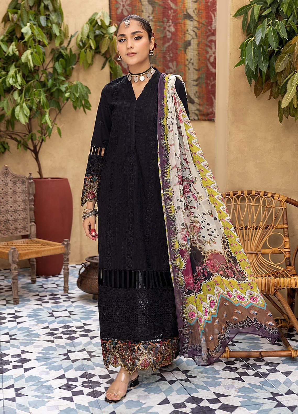Kastoori By Awwal Embroidered Lawn Unstitched 3 Piece Suit - 04 Kastoori By Awwal Embroidered Lawn Unstitched 3 Piece Suit - 04