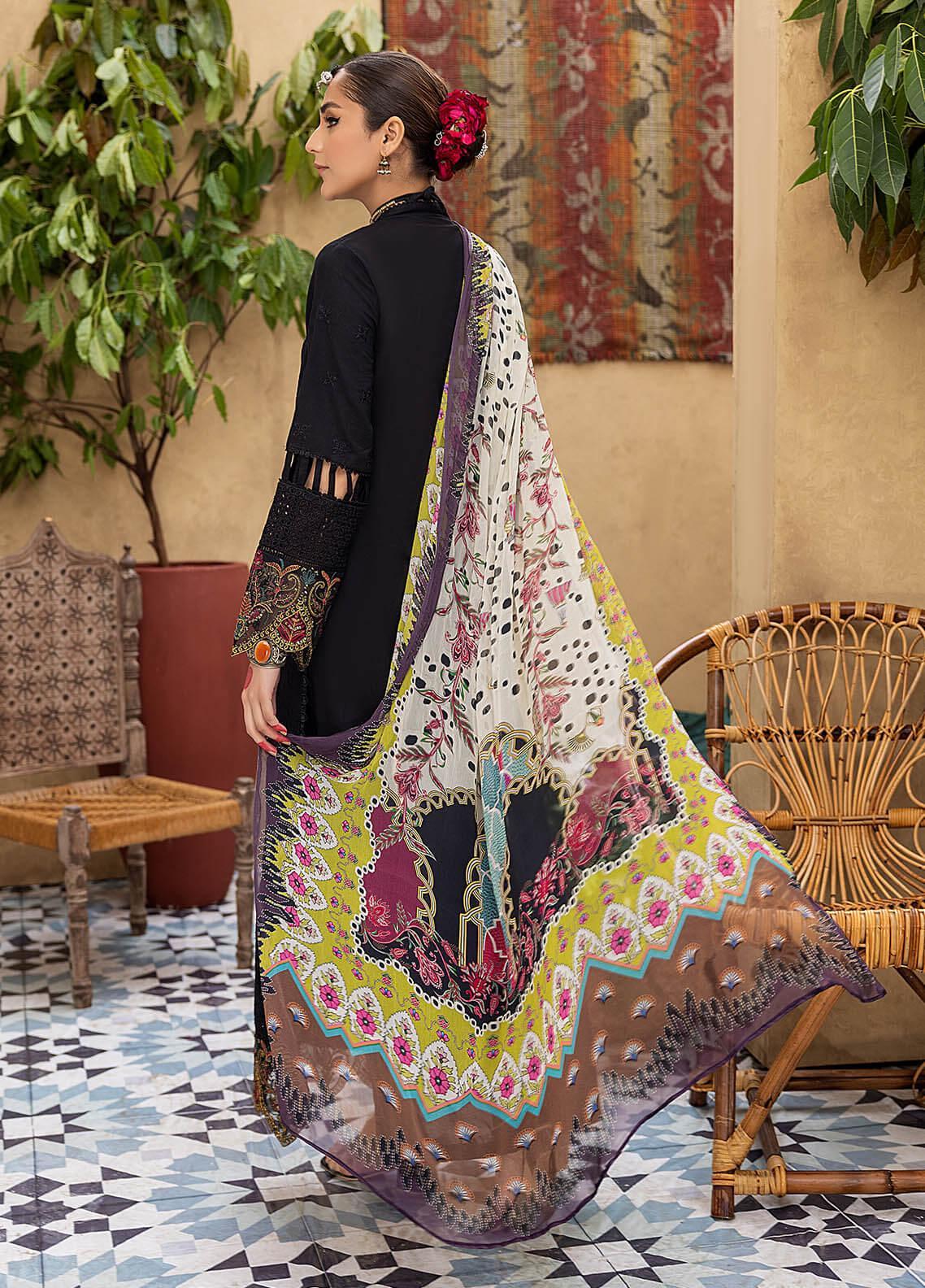Kastoori By Awwal Embroidered Lawn Unstitched 3 Piece Suit - 04 Kastoori By Awwal Embroidered Lawn Unstitched 3 Piece Suit - 04