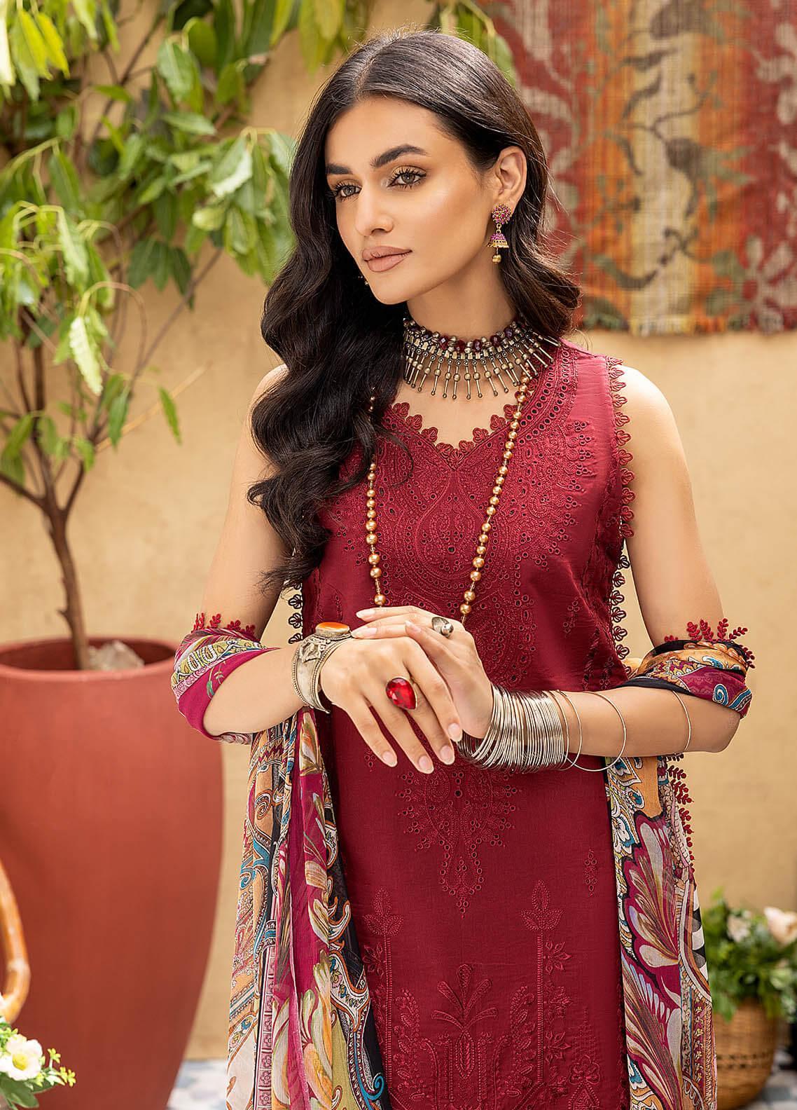 Kastoori By Awwal Embroidered Lawn Unstitched 3 Piece Suit - 05 Kastoori By Awwal Embroidered Lawn Unstitched 3 Piece Suit - 05