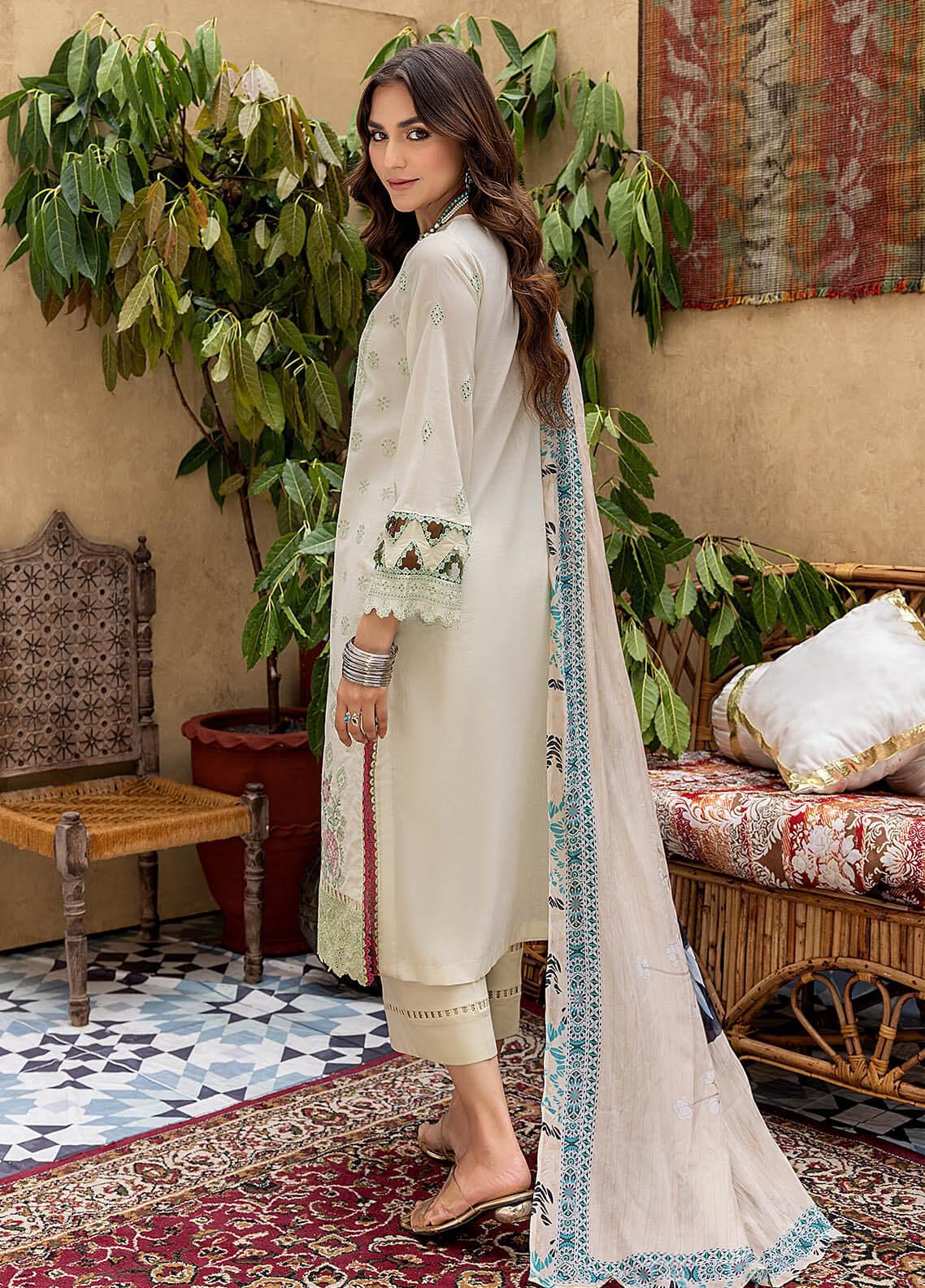 Kastoori By Awwal Embroidered Lawn Unstitched 3 Piece Suit - 06 Kastoori By Awwal Embroidered Lawn Unstitched 3 Piece Suit - 06