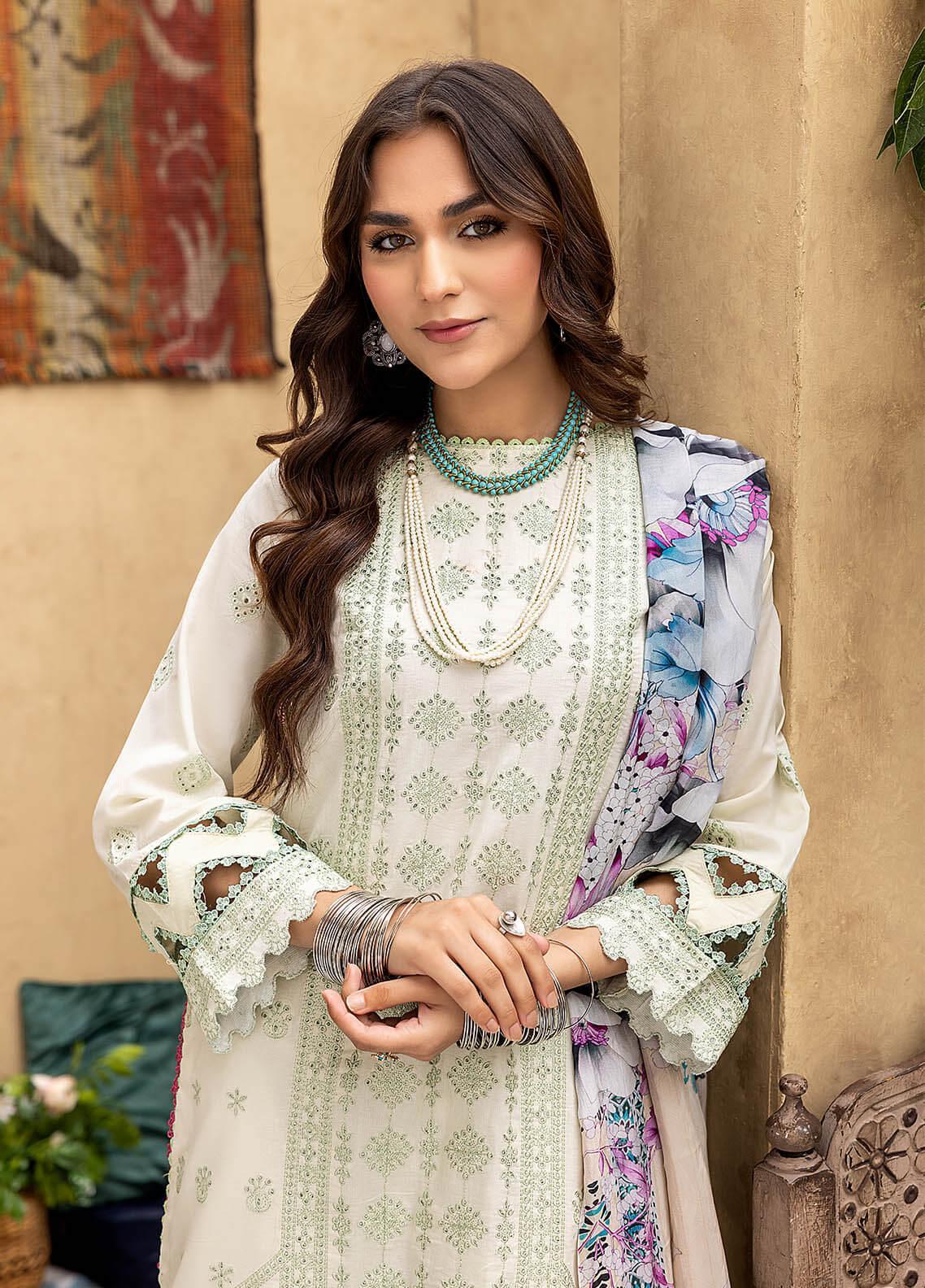 Kastoori By Awwal Embroidered Lawn Unstitched 3 Piece Suit - 06 Kastoori By Awwal Embroidered Lawn Unstitched 3 Piece Suit - 06
