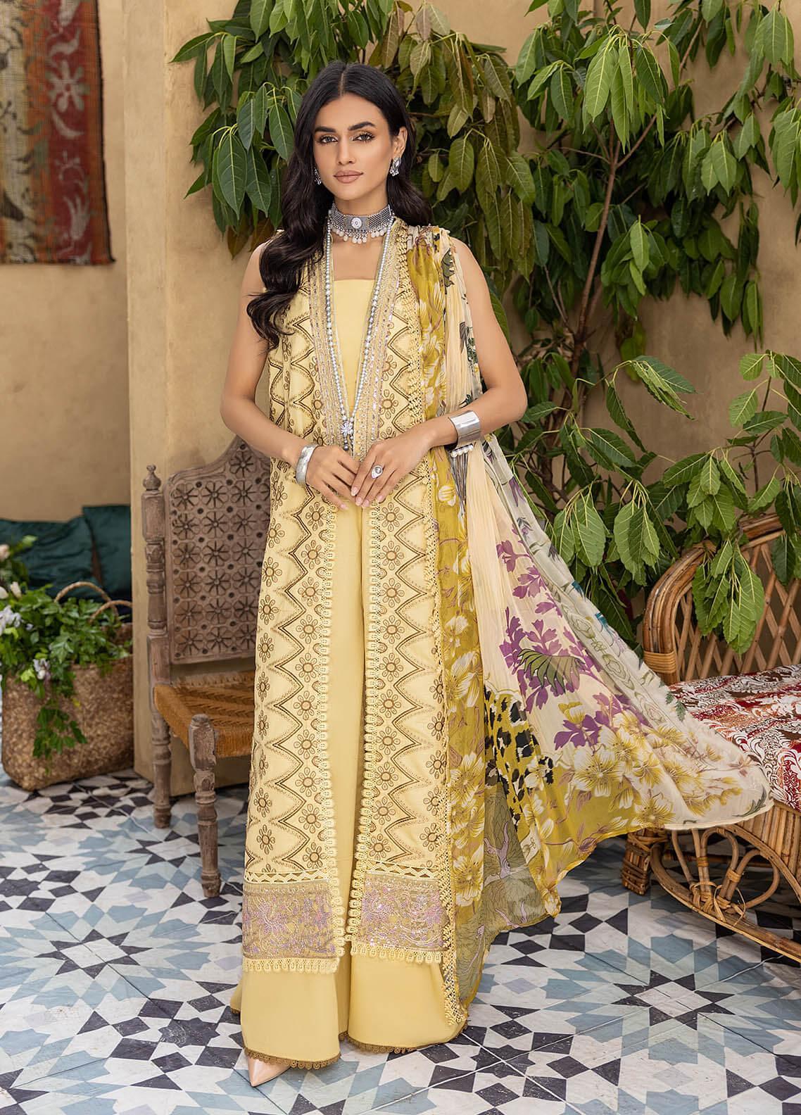 Kastoori By Awwal Embroidered Lawn Unstitched 3 Piece Suit - 07 Kastoori By Awwal Embroidered Lawn Unstitched 3 Piece Suit - 07