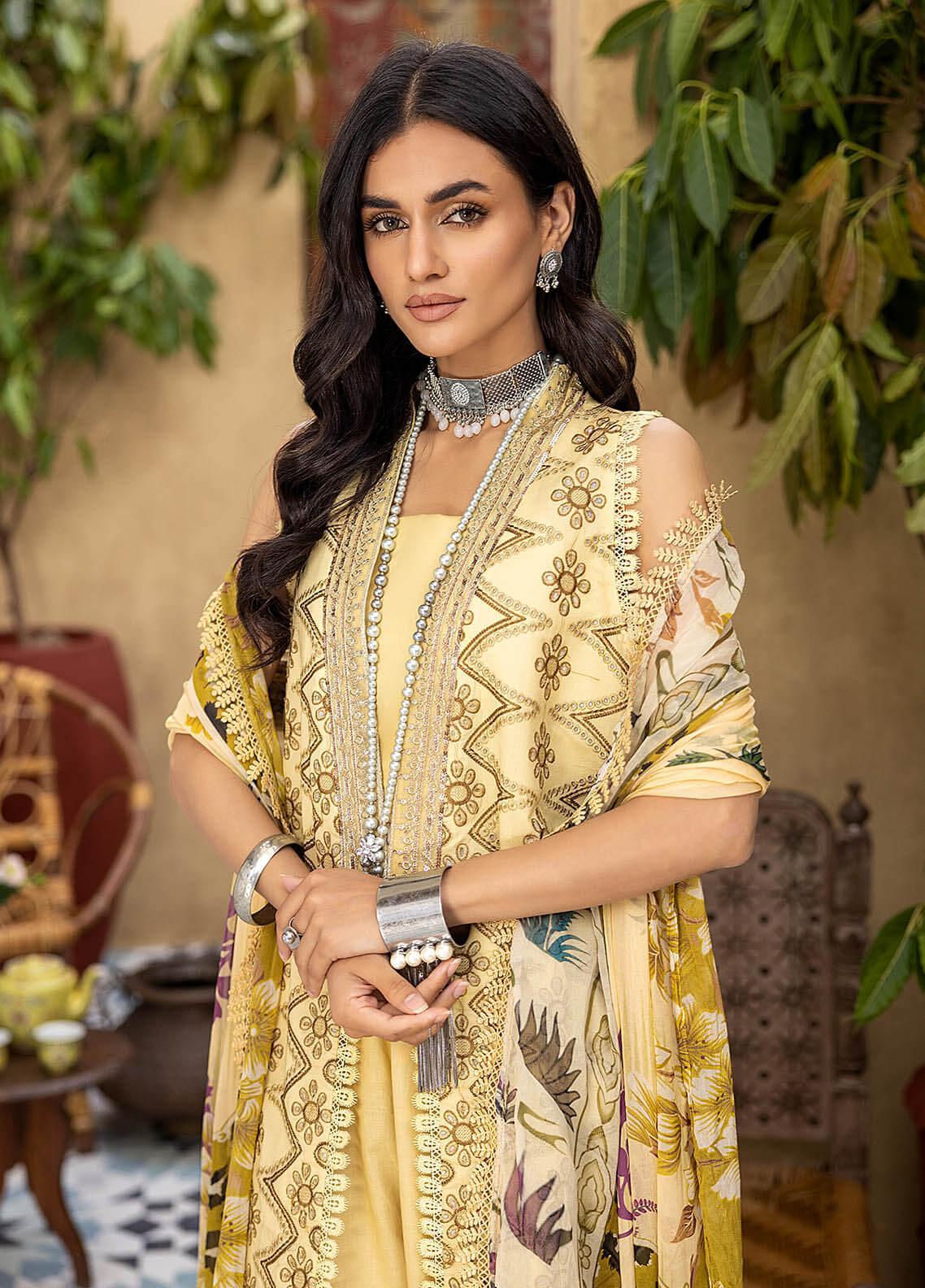 Kastoori By Awwal Embroidered Lawn Unstitched 3 Piece Suit - 07 Kastoori By Awwal Embroidered Lawn Unstitched 3 Piece Suit - 07