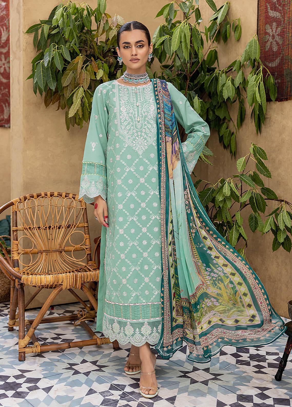 Kastoori By Awwal Embroidered Lawn Unstitched 3 Piece Suit - 09 Kastoori By Awwal Embroidered Lawn Unstitched 3 Piece Suit - 09