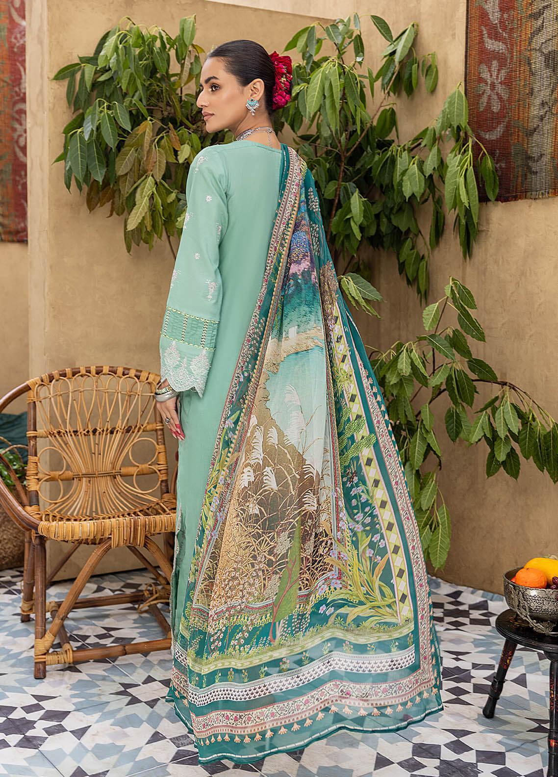 Kastoori By Awwal Embroidered Lawn Unstitched 3 Piece Suit - 09 Kastoori By Awwal Embroidered Lawn Unstitched 3 Piece Suit - 09