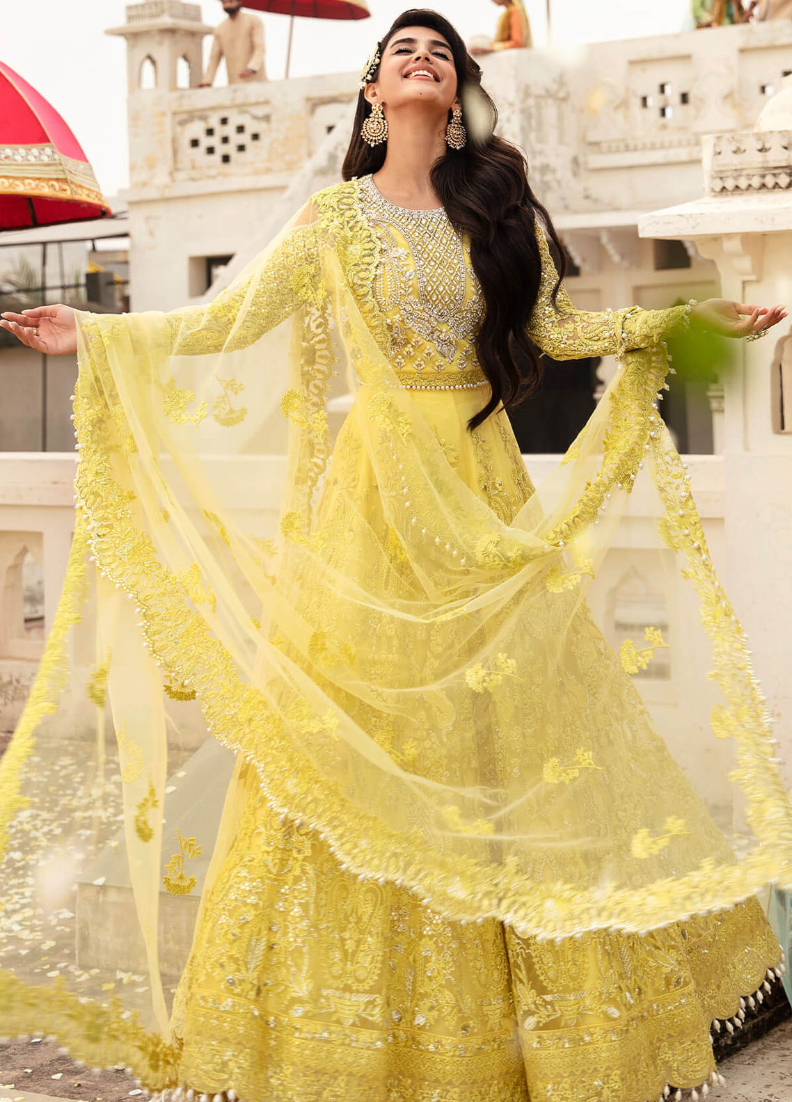 Kayseria By Serene Premium Embroidered Net 3 Piece Unstitched Suit SP24KS SB-18 ZARD Kayseria By Serene Premium Embroidered Net 3 Piece Unstitched Suit SP24KS SB-18 ZARD