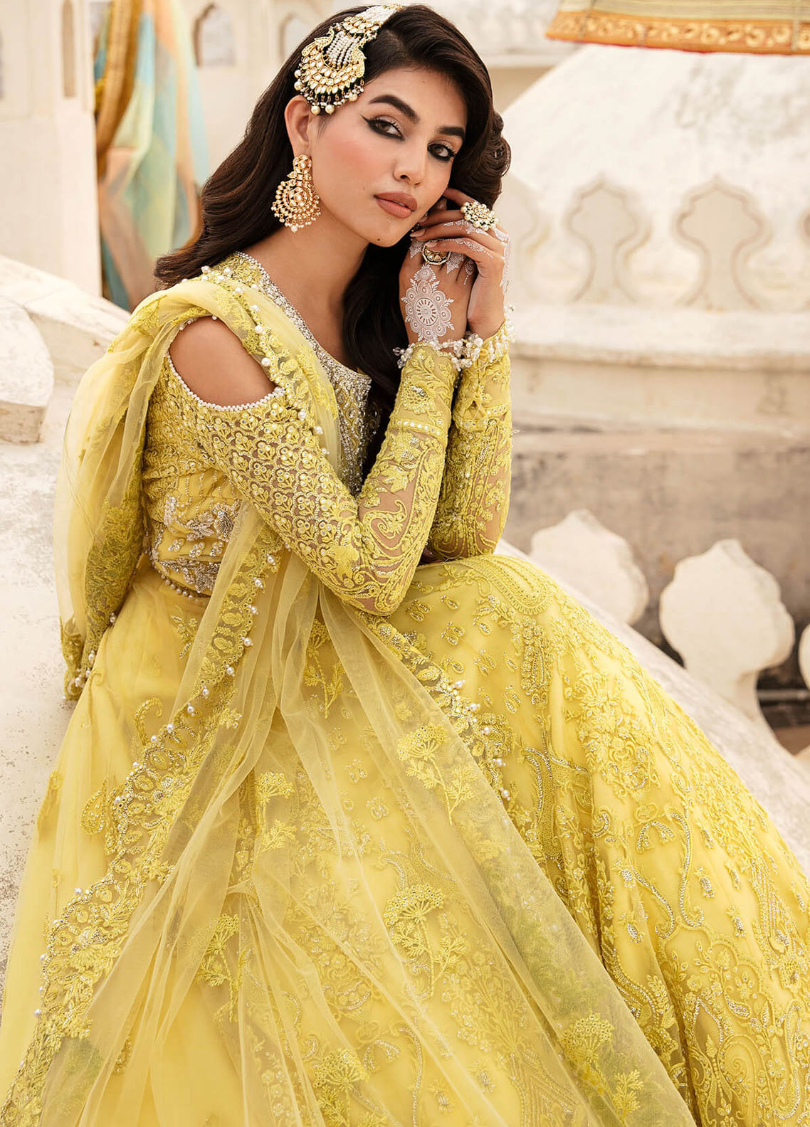 Kayseria By Serene Premium Embroidered Net 3 Piece Unstitched Suit SP24KS SB-18 ZARD Kayseria By Serene Premium Embroidered Net 3 Piece Unstitched Suit SP24KS SB-18 ZARD