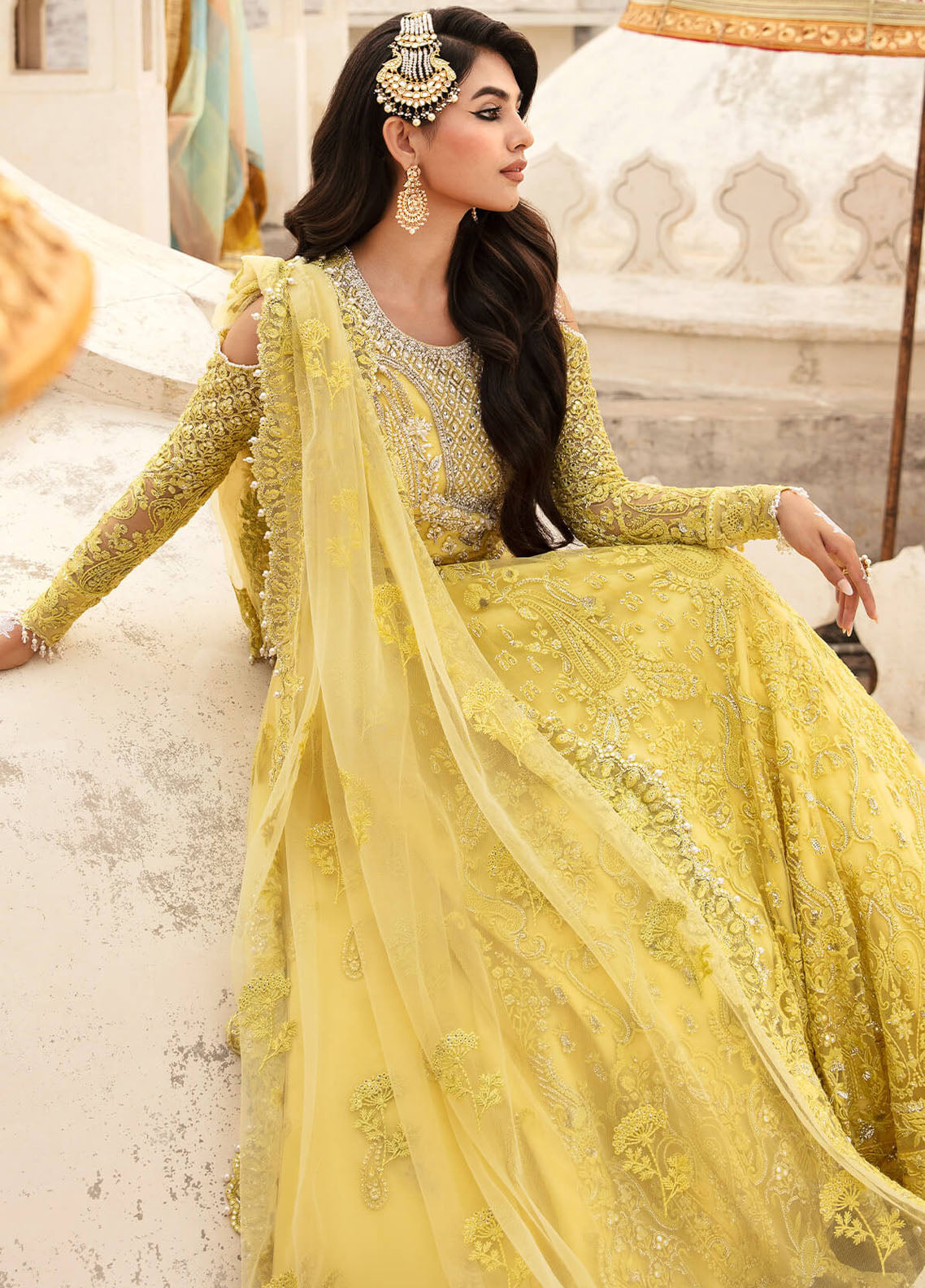 Kayseria By Serene Premium Embroidered Net 3 Piece Unstitched Suit SP24KS SB-18 ZARD Kayseria By Serene Premium Embroidered Net 3 Piece Unstitched Suit SP24KS SB-18 ZARD