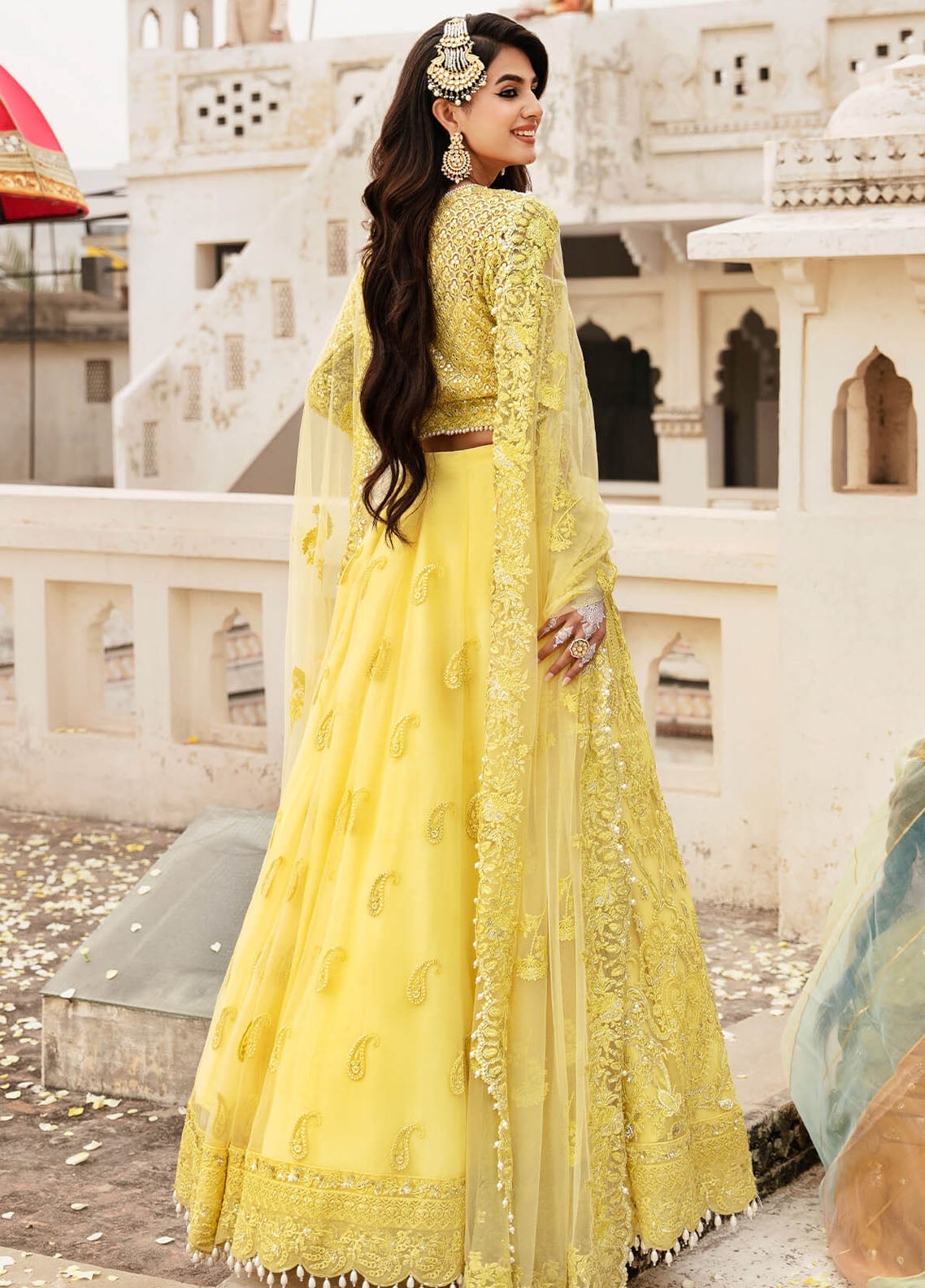 Kayseria By Serene Premium Embroidered Net 3 Piece Unstitched Suit SP24KS SB-18 ZARD Kayseria By Serene Premium Embroidered Net 3 Piece Unstitched Suit SP24KS SB-18 ZARD