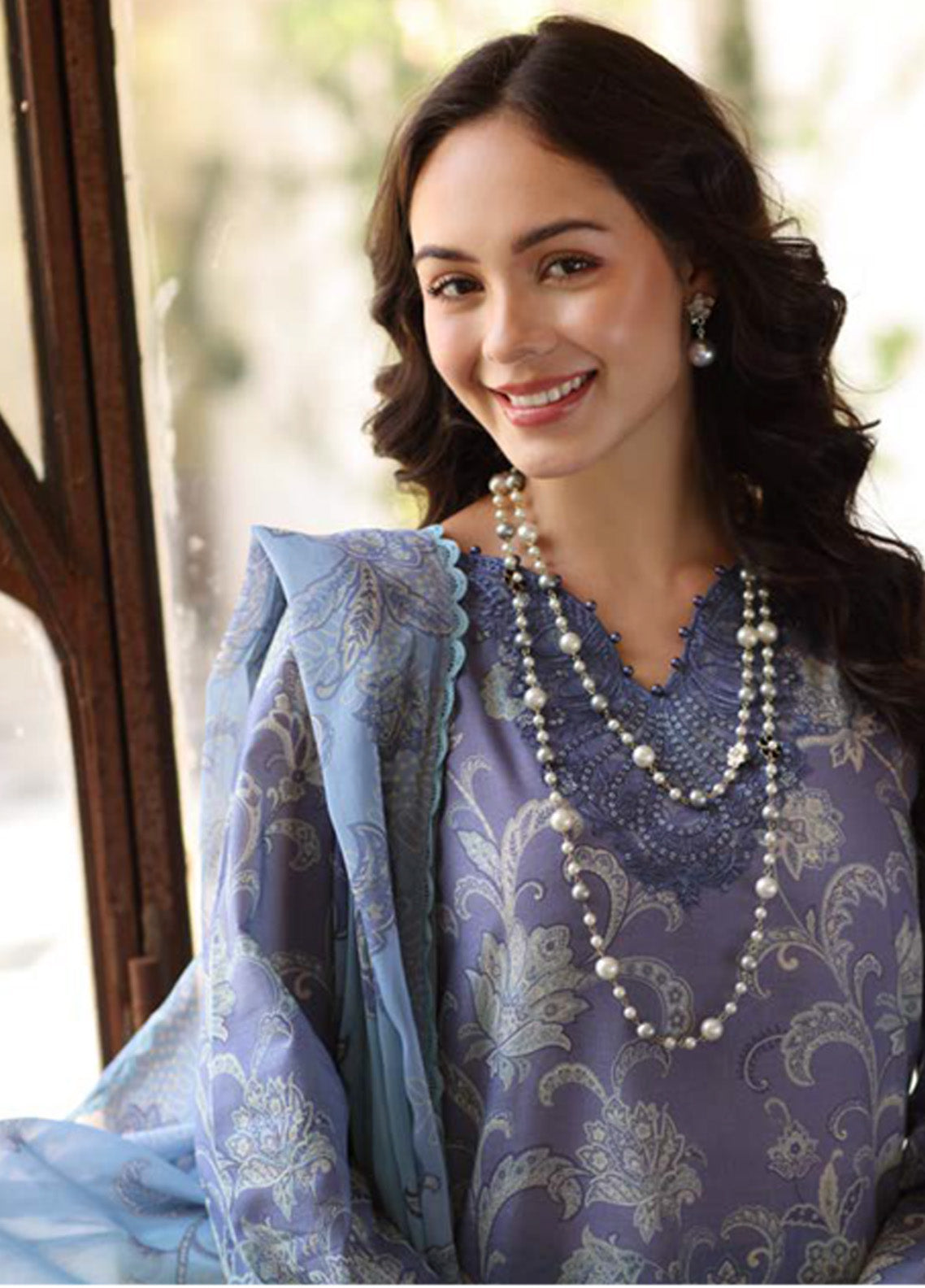 Kesariya By Riaz Arts Laser Embroidered Lawn 3 Piece Unstitched Suit RA25KEL PD-02 Kesariya By Riaz Arts Laser Embroidered Lawn 3 Piece Unstitched Suit RA25KEL PD-02