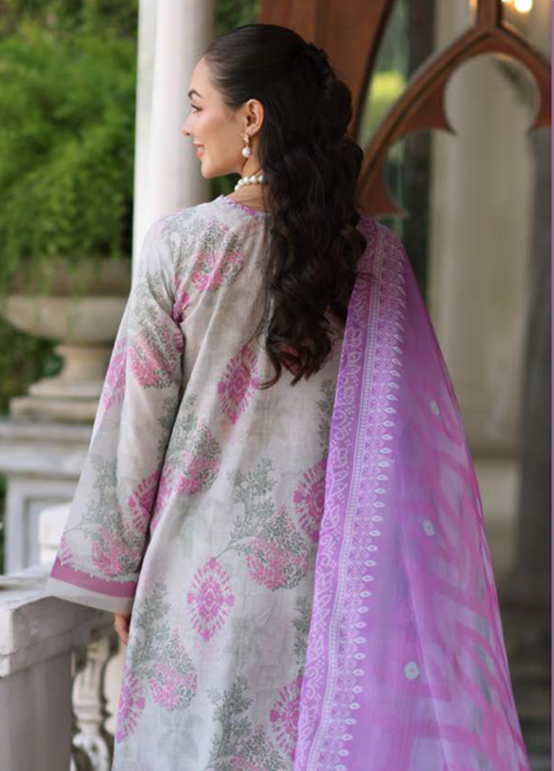 Kesariya By Riaz Arts Laser Embroidered Lawn 3 Piece Unstitched Suit RA25KEL PD-06 Kesariya By Riaz Arts Laser Embroidered Lawn 3 Piece Unstitched Suit RA25KEL PD-06