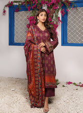 Keysha Summer Bloom Printed Lawn 3 Piece Unstitched Suit KS24SBPL-44