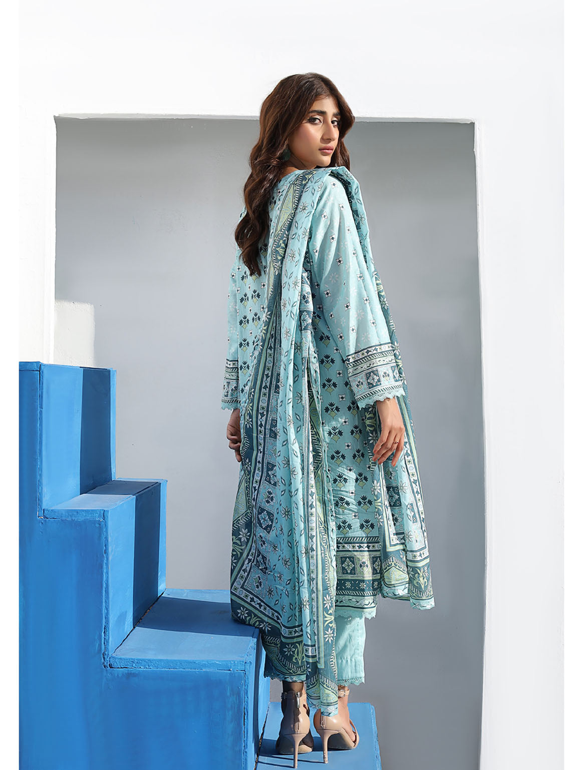 Keysha Summer Bloom Printed Lawn 3 Piece Unstitched Suit KS24SBPL-46 Keysha Summer Bloom Printed Lawn 3 Piece Unstitched Suit KS24SBPL-46