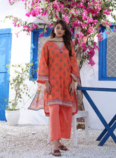 Keysha Summer Bloom Printed Lawn 3 Piece Unstitched Suit KS24SBPL-47