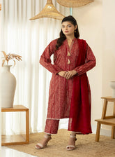 Keysha Summer Bloom Printed Lawn 3 Piece Unstitched Suit KS24SBV7 D-58