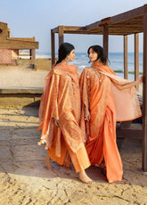 Khaab By Gul Ahmed Luxury Festive Formals Embroidered Lawn 3 Piece Unstitched Suit GA26KLFF D-DN-52021