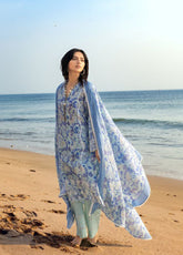 Khaab By Gul Ahmed Luxury Festive Formals Embroidered Lawn 3 Piece Unstitched Suit GA26KLFF D-DN-52043