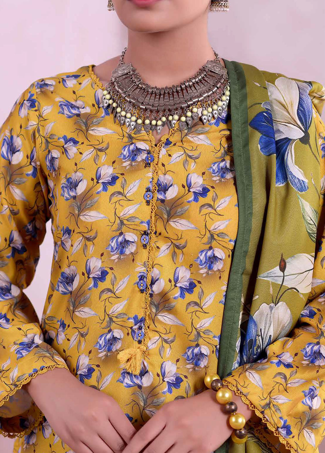 Khaas By Aizal Printed Ayudia 3 Piece Stitched Suit AL25KPA D-02 Khaas By Aizal Printed Ayudia 3 Piece Stitched Suit AL25KPA D-02