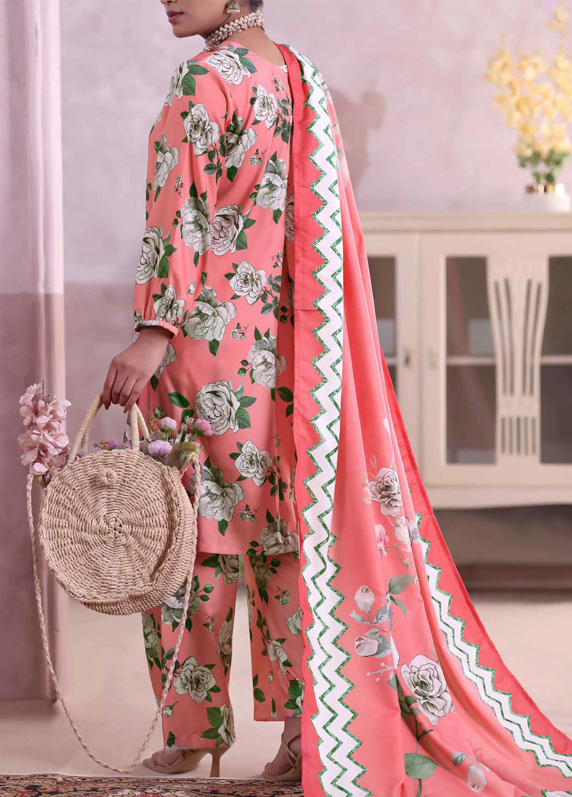 Khaas By Aizal Printed Ayudia 3 Piece Stitched Suit AL25KPA D-05 Khaas By Aizal Printed Ayudia 3 Piece Stitched Suit AL25KPA D-05