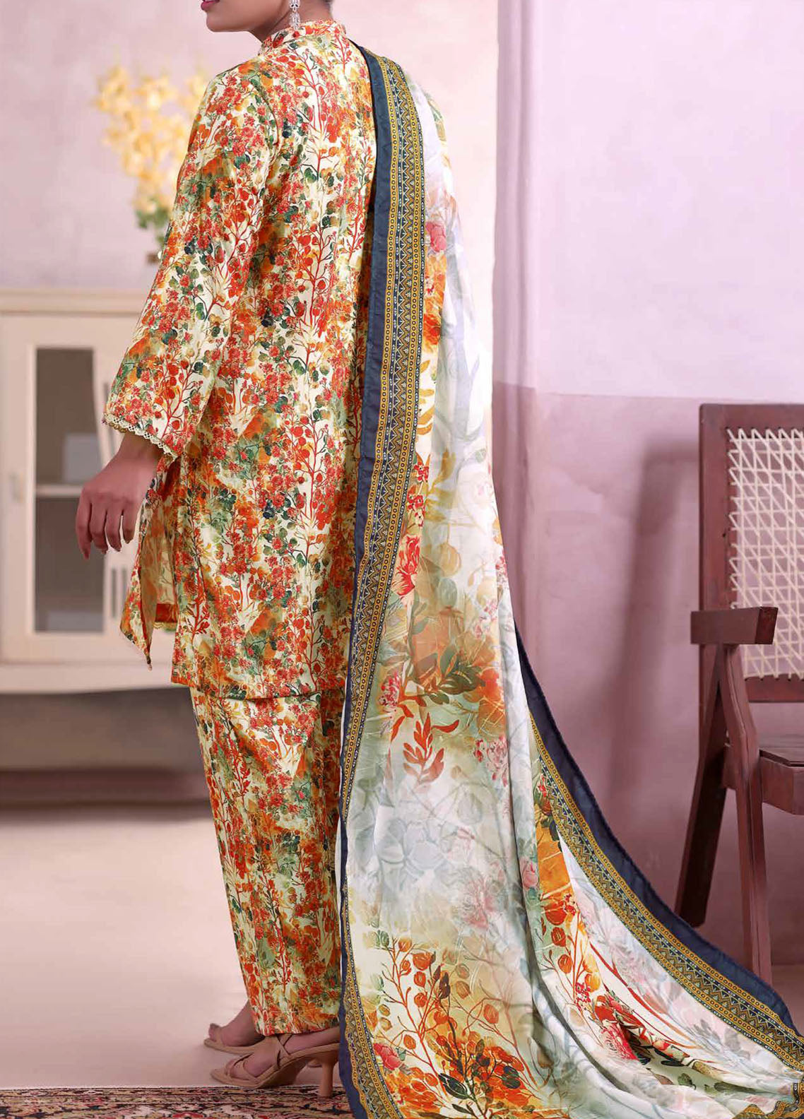 Khaas By Aizal Printed Ayudia 3 Piece Stitched Suit AL25KPA D-06 Khaas By Aizal Printed Ayudia 3 Piece Stitched Suit AL25KPA D-06