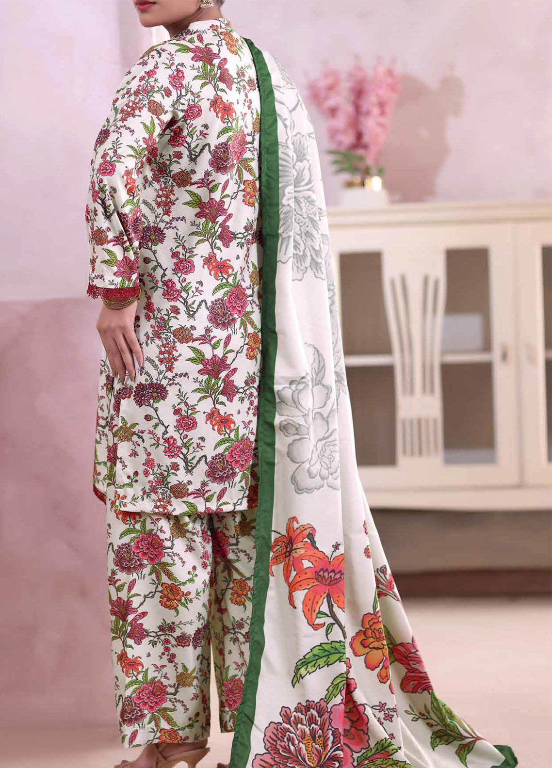 Khaas By Aizal Printed Ayudia 3 Piece Stitched Suit AL25KPA D-07 Khaas By Aizal Printed Ayudia 3 Piece Stitched Suit AL25KPA D-07