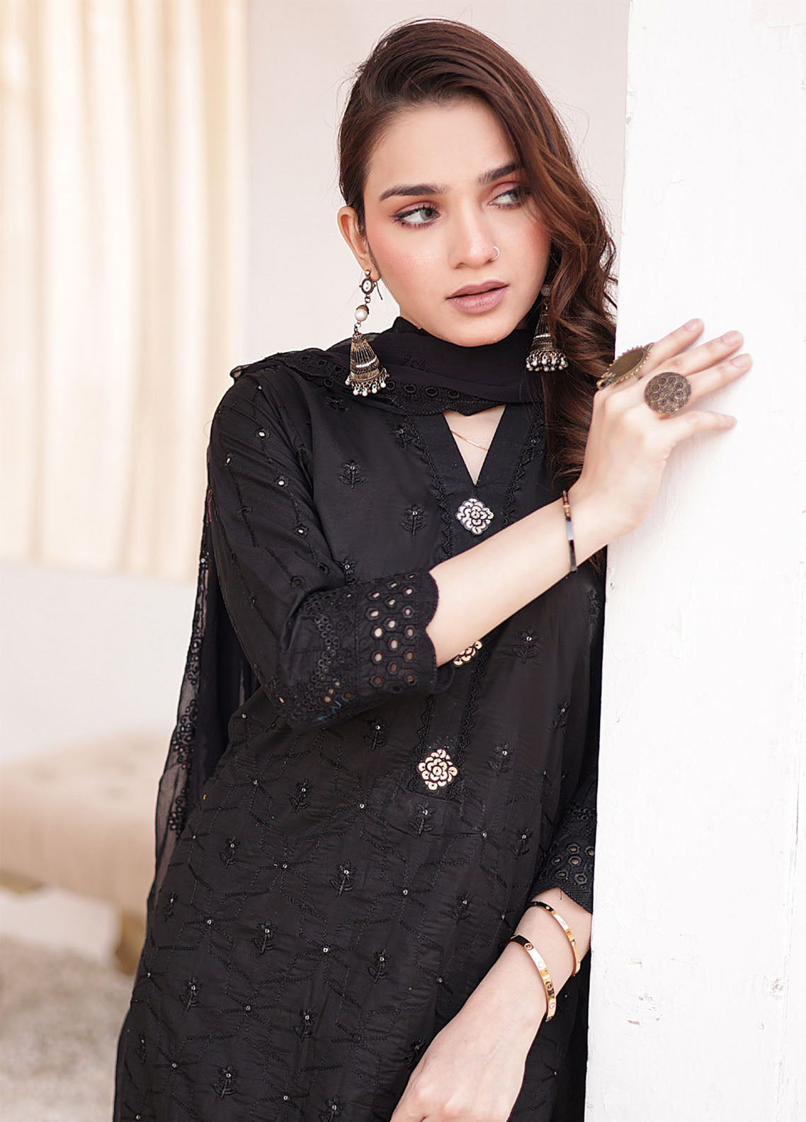 Khoobsurat By MTF Chikankari Lawn 3 Piece Unstitched Suit MTF24KCLV3 D-01 Khoobsurat By MTF Chikankari Lawn 3 Piece Unstitched Suit MTF24KCLV3 D-01