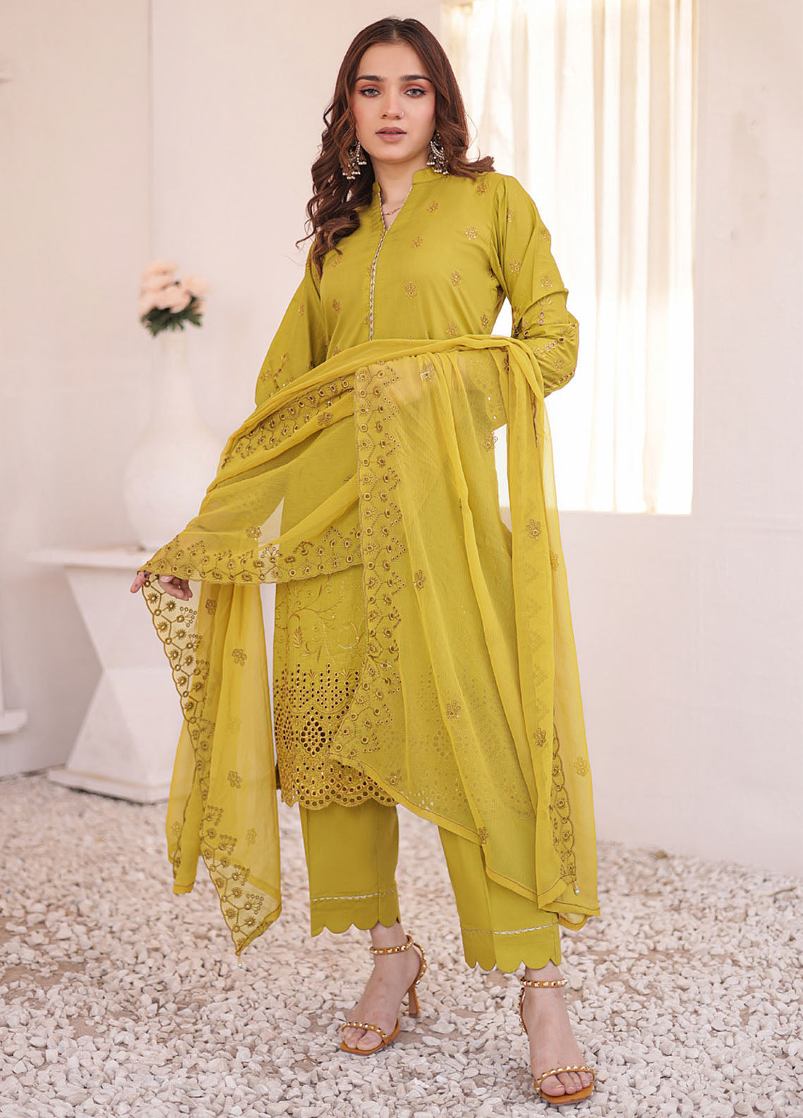 Khoobsurat By MTF Chikankari Lawn 3 Piece Unstitched Suit MTF24KCLV3 D-05 Khoobsurat By MTF Chikankari Lawn 3 Piece Unstitched Suit MTF24KCLV3 D-05