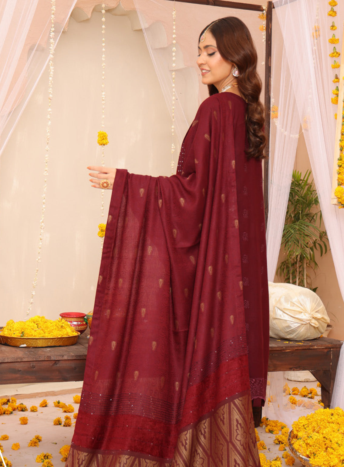 Khoobsorat By Schick Embroidered Peach Leather 3 Piece Unstitched Suit SDH24K D-03 Khoobsorat By Schick Embroidered Peach Leather 3 Piece Unstitched Suit SDH24K D-03