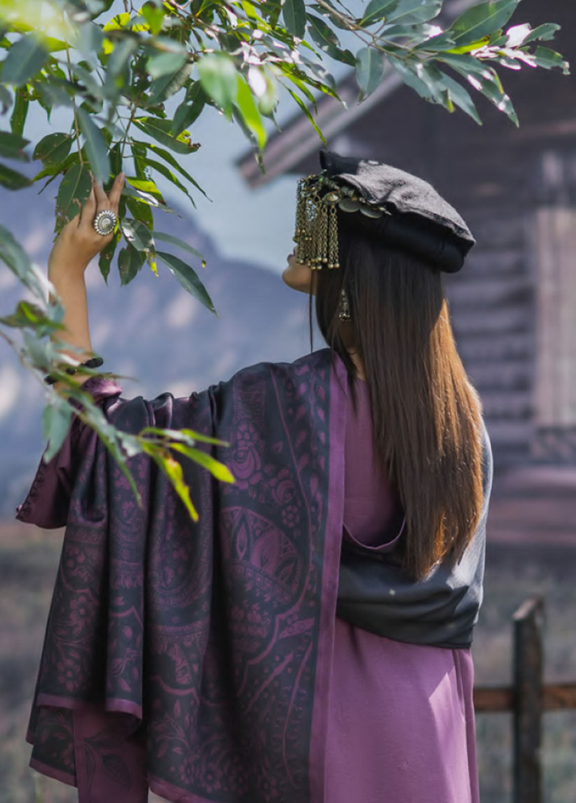 Khunki By Casual Lite Premium Embroidered Dhanak 3 Piece Stitched Suit CL25kWV1 D-01 PLUM SYMPHONY Khunki By Casual Lite Premium Embroidered Dhanak 3 Piece Stitched Suit CL25kWV1 D-01 PLUM SYMPHONY