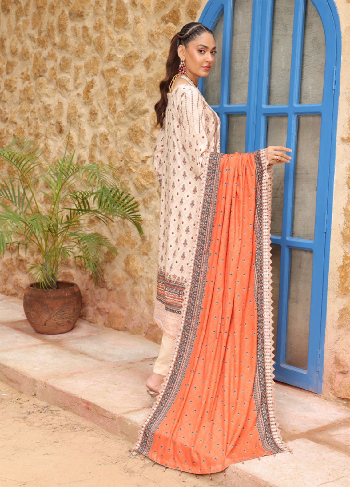 Kinara Series By Schick Embroidered Doriya 3 Piece Unstitched Suit SDH25KS D-DE-02 Kinara Series By Schick Embroidered Doriya 3 Piece Unstitched Suit SDH25KS D-DE-02