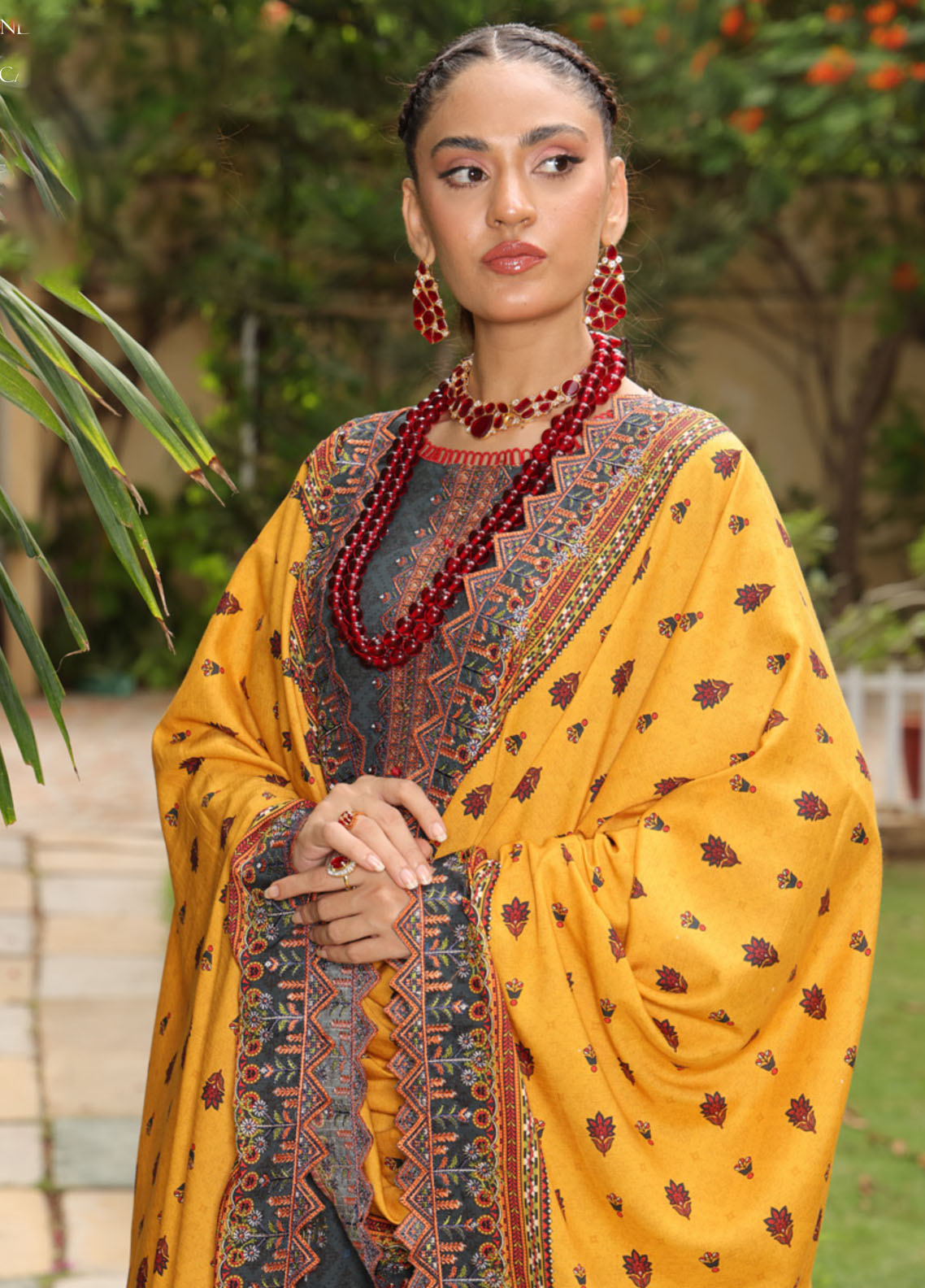 Kinara Series By Schick Embroidered Doriya 3 Piece Unstitched Suit SDH25KS D-DE-07 Kinara Series By Schick Embroidered Doriya 3 Piece Unstitched Suit SDH25KS D-DE-07