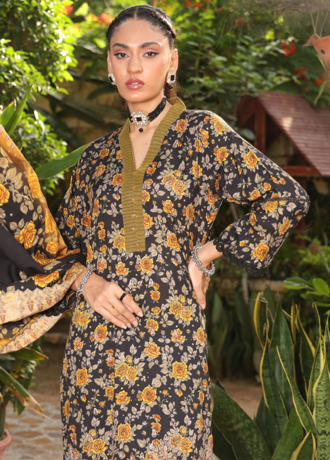 Kinara Series By Schick Embroidered Doriya 3 Piece Unstitched Suit SDH25KS D-DE-09 Kinara Series By Schick Embroidered Doriya 3 Piece Unstitched Suit SDH25KS D-DE-09