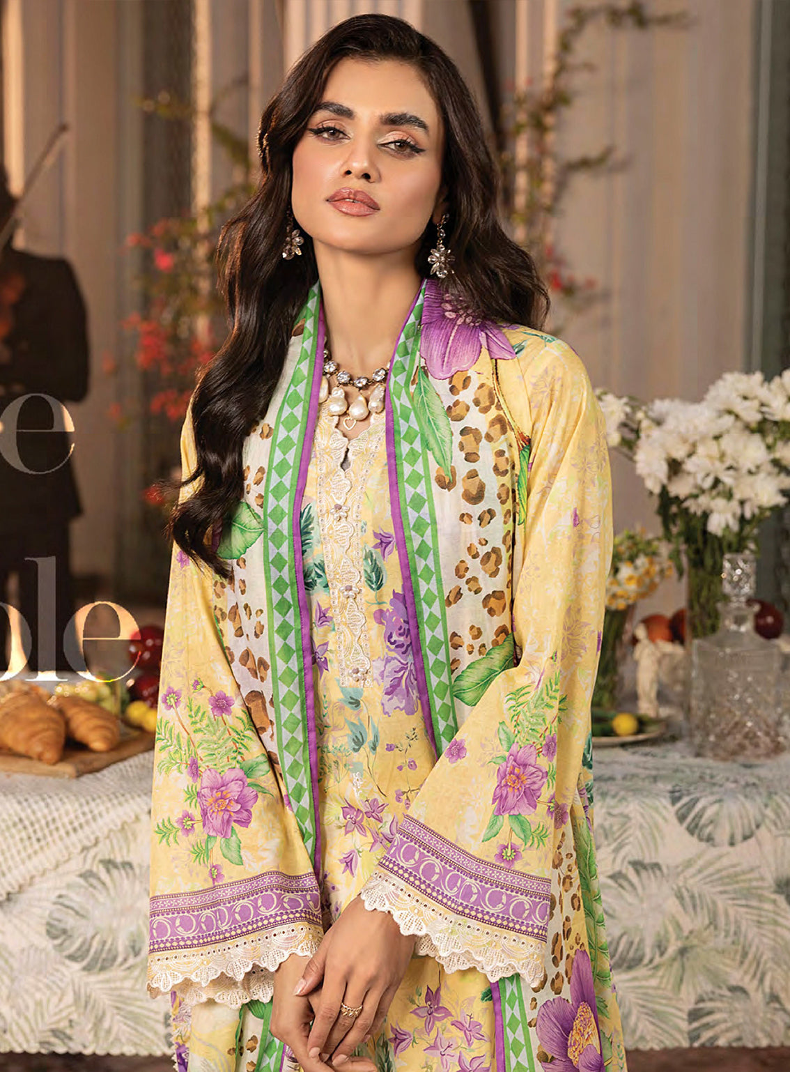 Komal By LSM Lakhany Embroidered Lawn 3 Piece Unstitched Suit LSM25KEL LG-RL-0185 Komal By LSM Lakhany Embroidered Lawn 3 Piece Unstitched Suit LSM25KEL LG-RL-0185