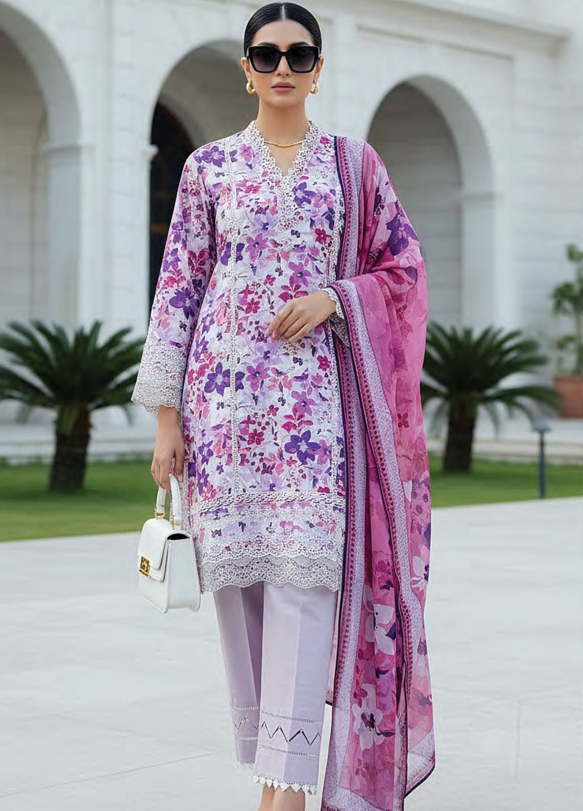 Komal By LSM Lakhany Luxury Embroidered Lawn 3 Piece Unstitched Suit LSM26KL D-LG-IZ-0516 Komal By LSM Lakhany Luxury Embroidered Lawn 3 Piece Unstitched Suit LSM26KL D-LG-IZ-0516