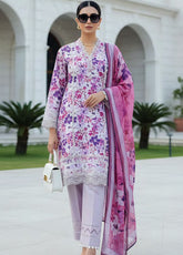 Komal By LSM Lakhany Luxury Embroidered Lawn 3 Piece Unstitched Suit LSM26KL D-LG-IZ-0516