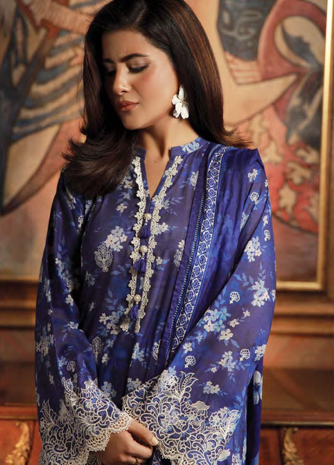 Komal By LSM Lakhany Luxury Embroidered Lawn 3 Piece Unstitched Suit LSM26KL D-LG-RL-0362 Komal By LSM Lakhany Luxury Embroidered Lawn 3 Piece Unstitched Suit LSM26KL D-LG-RL-0362
